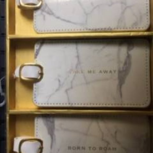 Travel Luggage tags - set of 3 - Picture 2 of 2